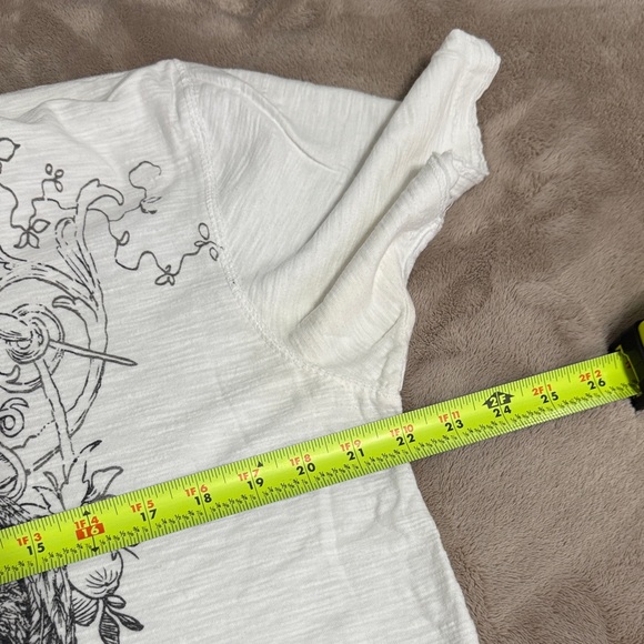 Helix Men's White Graphic T-Shirt Size Large - Picture 5 of 6